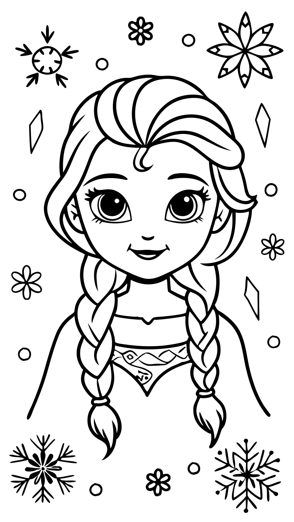 free disney frozen coloring pages